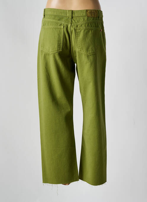 Blugi cu croială largă verde MÊME ROAD femeie