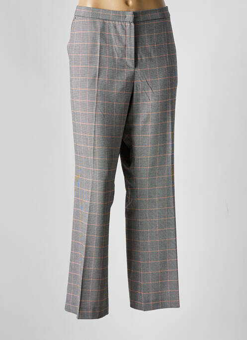 Pantalon drept gri ELENA MIRO femeie