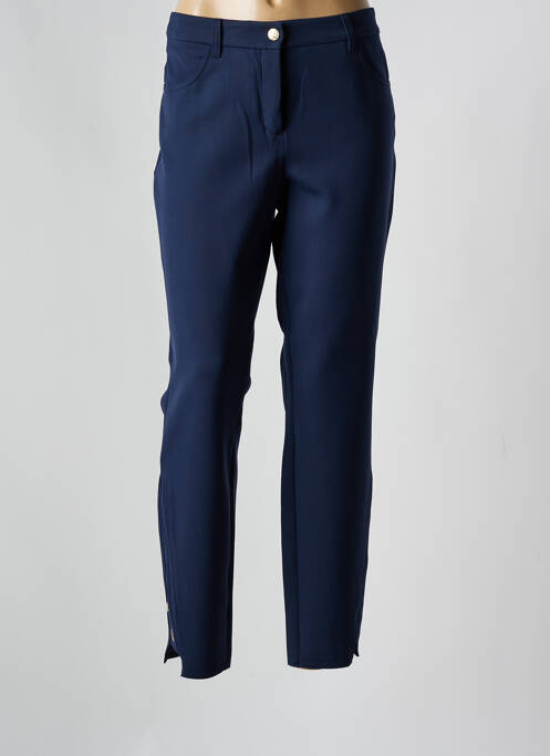Pantalon slim albastru SPORTALM femeie