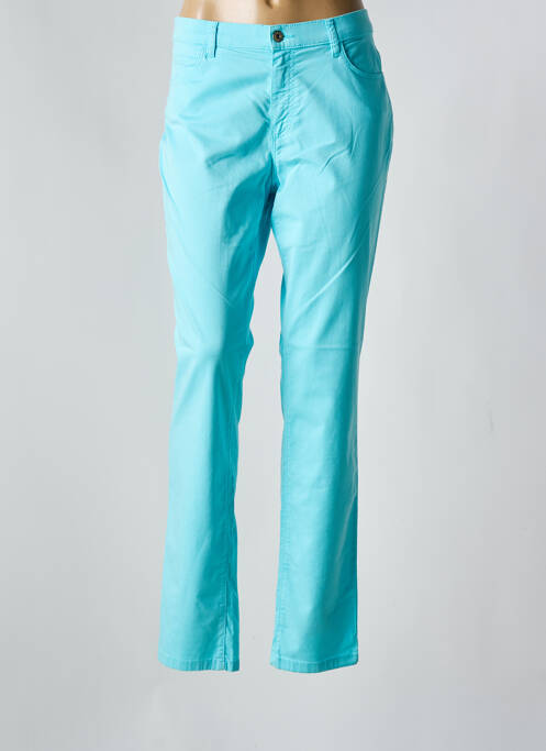 Pantalon drept albastru SAINT HILAIRE femeie