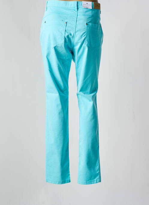 Pantalon drept albastru SAINT HILAIRE femeie