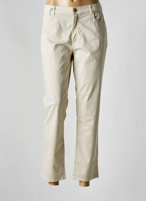 Pantalon 7/8 bej SAINT HILAIRE femeie