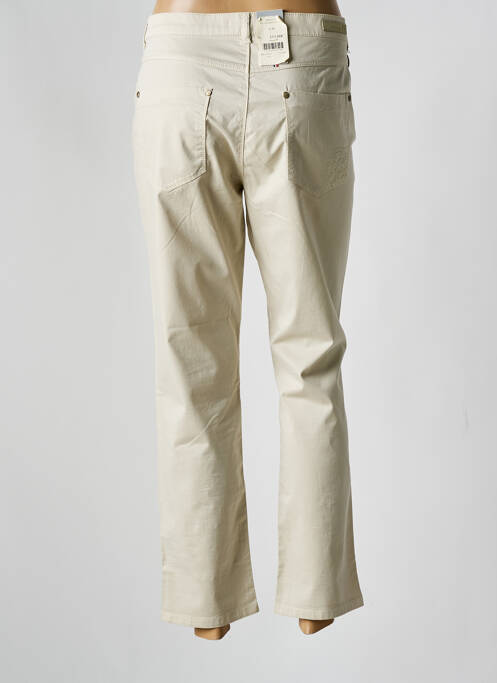 Pantalon 7/8 bej SAINT HILAIRE femeie