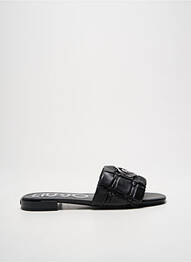 Mulete/saboți material neted toc plat până la 3 cm negru LIU JO femme