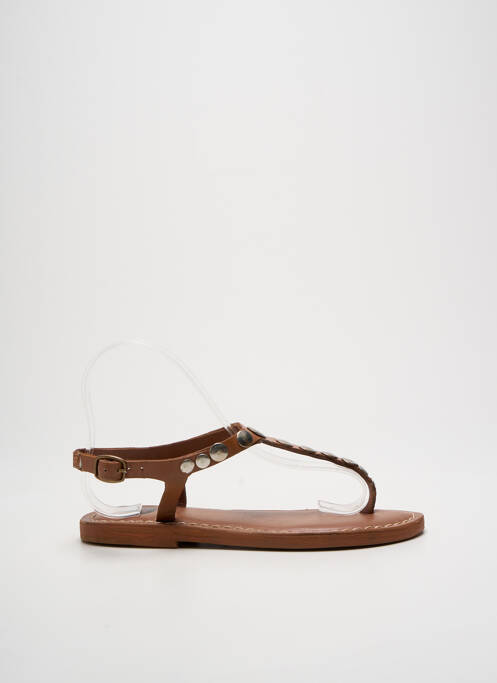 Șlapi maro BSBEE femeie