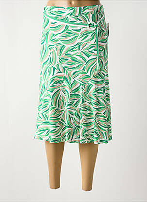 Fustă midi verde FRANK WALDER femeie