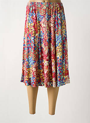 Fustă midi roșu GRIFFON femeie