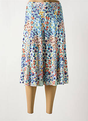 Fustă midi alb GRIFFON femeie