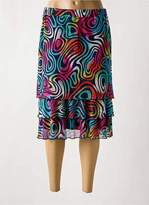 Fustă midi albastru GUY DUBOUIS femeie