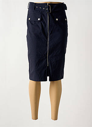 Fustă midi albastru EVA KAYAN femeie