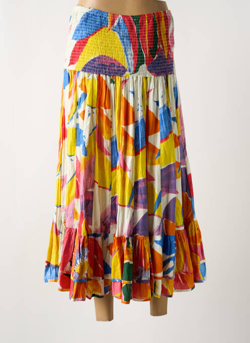 Fustă lungă galben DRESS ADDICT femeie