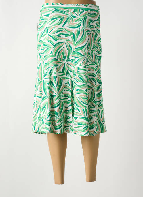 Fustă midi verde FRANK WALDER femeie