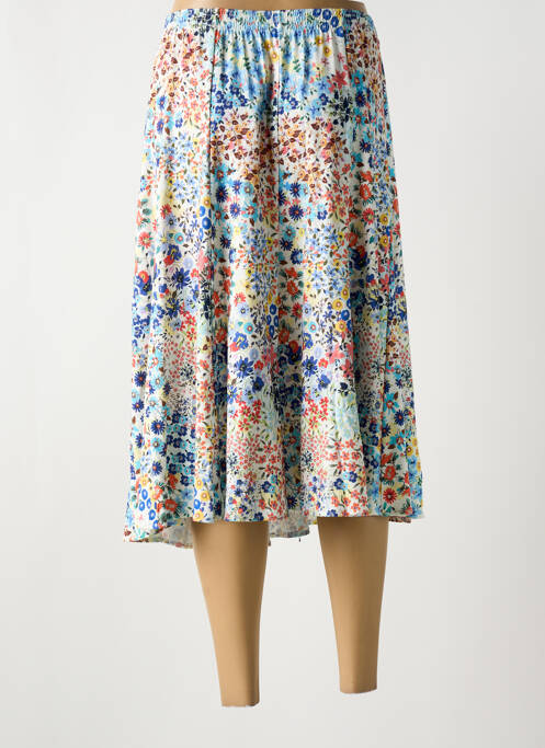 Fustă midi alb GRIFFON femeie