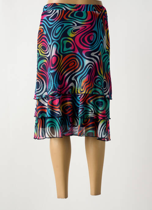 Fustă midi albastru GUY DUBOUIS femeie