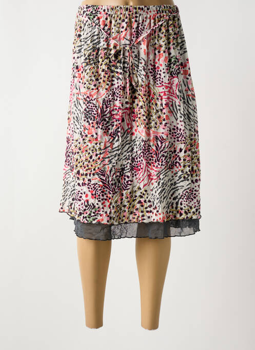 Fustă midi bej GRIFFON femeie