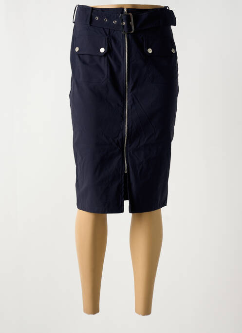 Fustă midi albastru EVA KAYAN femeie