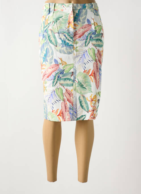 Fustă midi alb GUY DUBOUIS femeie