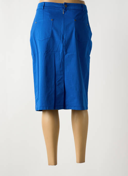 Fustă midi albastru GUY DUBOUIS femeie