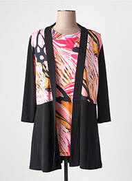 Twin-set croială fluidă roz GREGORY PAT femme
