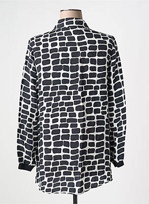 Cămașă imprimeu fantezie mâneci lungi negru TUZZI femeie
