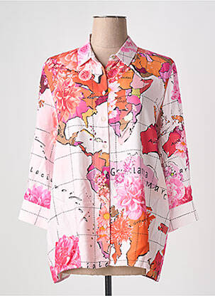 Cămașă roz FUEGO WOMAN femeie