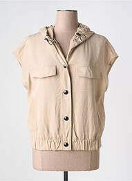 Jachete casual buzunare bej LE COMTE femme
