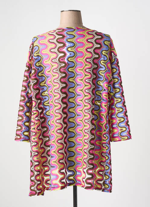 Vestă cu mâneci scurte roz FRANCK ANNA femeie