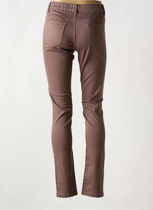 Jegging țesătură denim mărime normală maro GRIFFON femeie