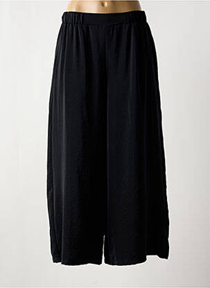 Pantalon 7/8 talie elastică mărime normală negru EVER SASSY femeie