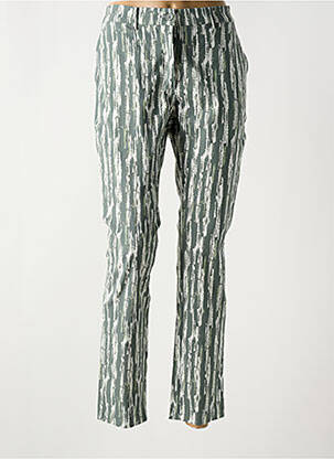 Pantalon 7/8 elasticitate mărime normală verde ÉTYMOLOGIE femeie