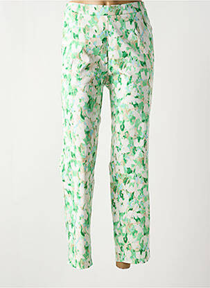 Pantalon 7/8 verde FRANK WALDER femeie