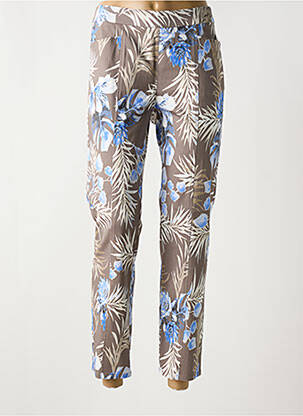 Pantalon slim maro FRANK WALDER femeie