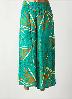 Pantalon trei sferturi verde LOLA ESPELETA femeie