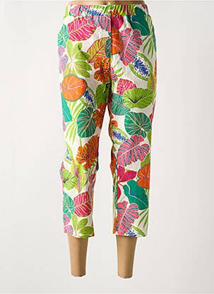 Pantalon trei sferturi verde GUY DUBOUIS femeie