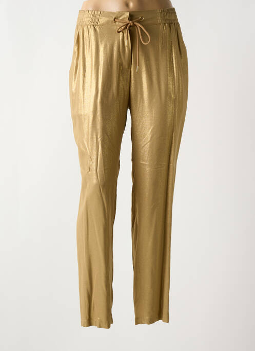 Pantalon slim auriu EVA KAYAN femeie