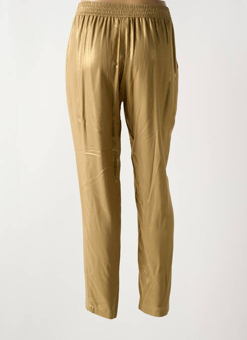 Pantalon slim auriu EVA KAYAN femeie