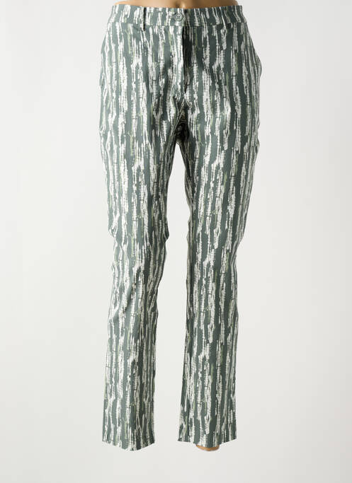 Pantalon 7/8 elasticitate mărime normală verde ÉTYMOLOGIE femme