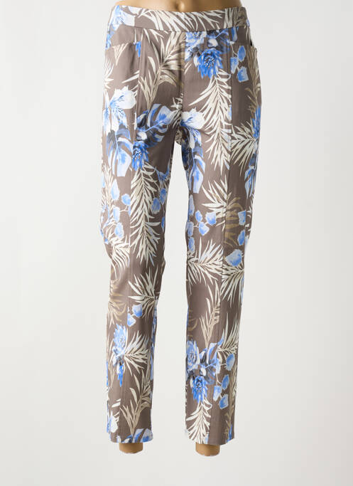 Pantalon slim maro FRANK WALDER femeie