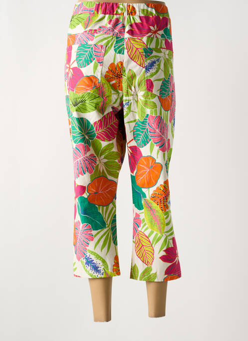 Pantalon trei sferturi verde GUY DUBOUIS femeie