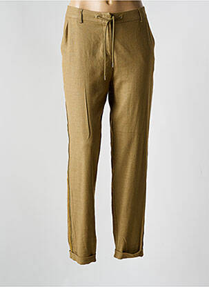 Pantalon slim verde EVA KAYAN femeie