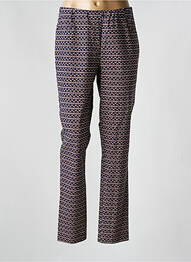 Pantalon drept elasticitate mărime normală albastru ADELINA BY SCHEITER femme