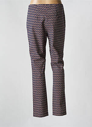 Pantalon drept elasticitate mărime normală albastru ADELINA BY SCHEITER femeie