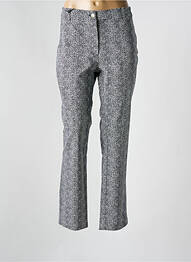 Pantalon drept elasticitate mărime normală albastru ÉTYMOLOGIE femme