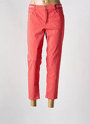 Pantalon 7/8 elasticitate mărime normală roșu ANGELS femeie