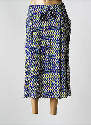 Fustă midi albastru GRIFFON femeie