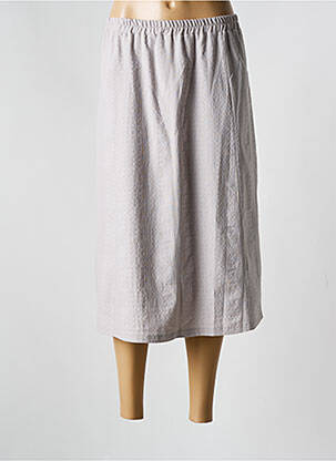 Fustă midi gri GRIFFON femeie