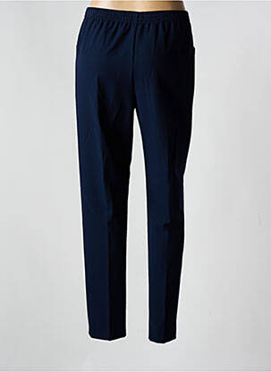 Pantalon slim talie elastică mărime normală albastru GRIFFON femeie