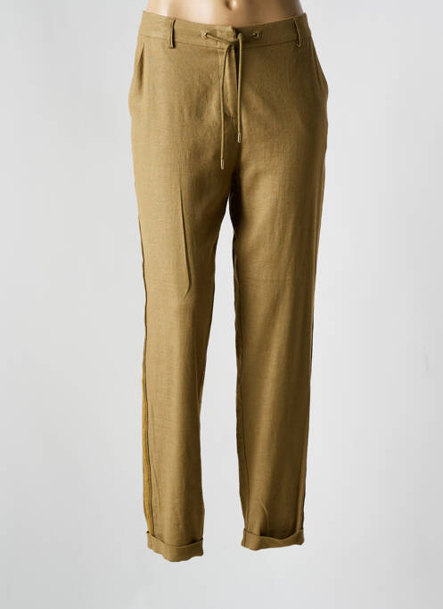 Pantalon slim verde EVA KAYAN femeie