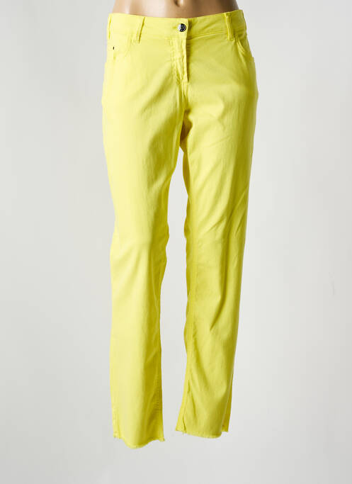 Pantalon drept galben SPORTALM femeie