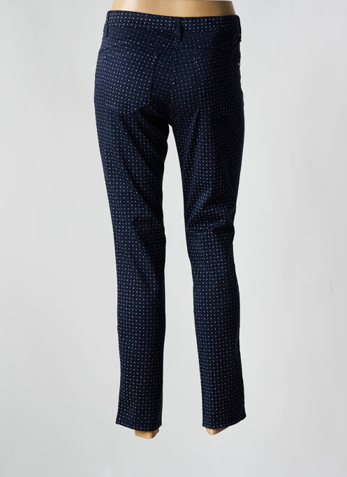 Pantalon slim albastru EAST DRIVE femeie